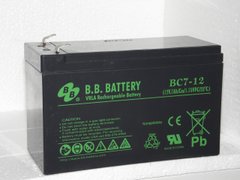 Акумуляторна батарея B.B. Battery BС 7-12