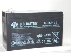 Аккумуляторная батарея B.B. Battery ВВ HRL 9-12 / Т2