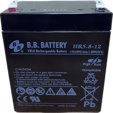 B.B. Battery HR 5,8-12/T2