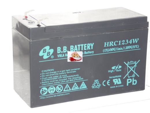 Аккумуляторная батарея BB Battery HRC1234W/T2