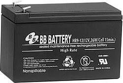 B.B. Battery HR9-12