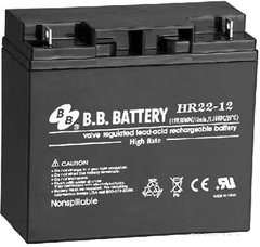 Аккумуляторная батарея BB Battery HR22-12/B1