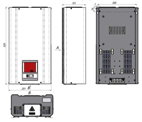 Элекс Ампер 9-1/80 V2.1 Однофазный стабилизатор напряжения (18кВА/80А)